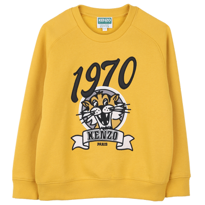 Sweatshirt mit Rundhalsausschnitt KENZO KIDS BOY