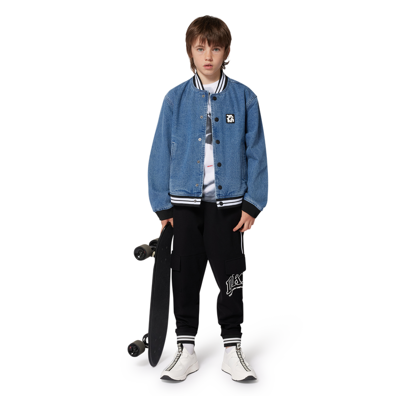 Bedrucktes Baumwoll-T-Shirt DKNY 
                        BOY