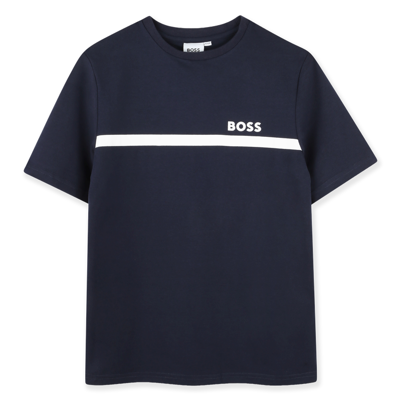 KURZ&Auml;RMELIGES T-SHIRT BOSS 
                        BOY