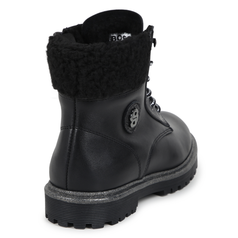 Leder-Stiefeletten BOSS 
                        GIRL