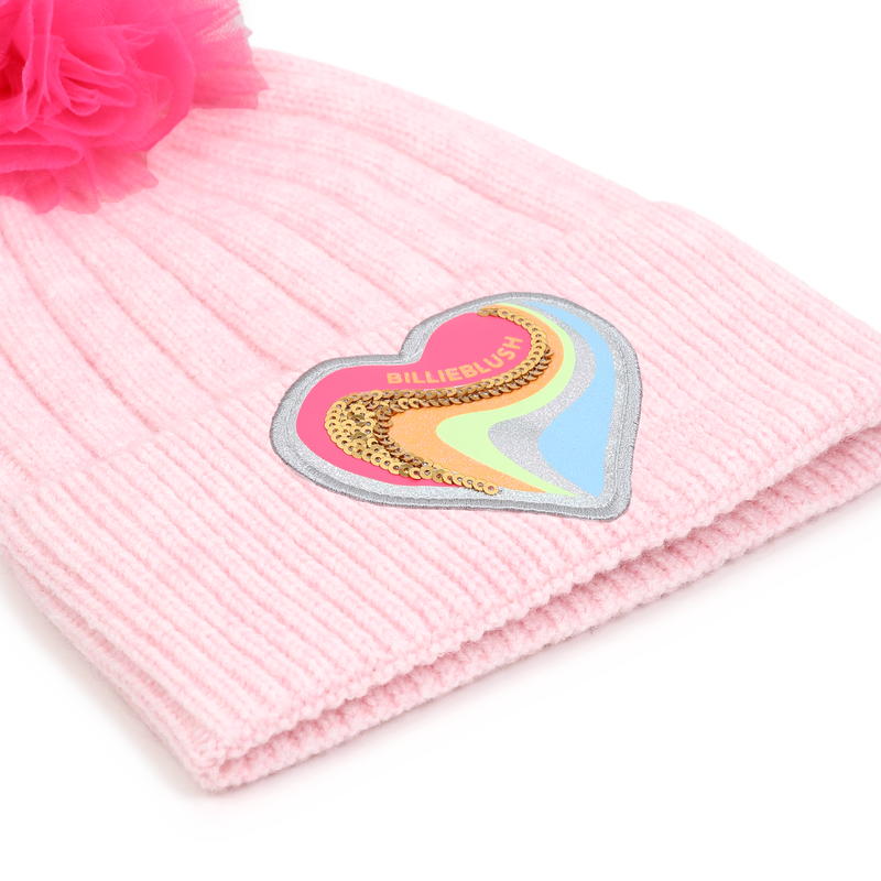T&uuml;llm&uuml;tze mit Bommel BILLIEBLUSH 
                        GIRL