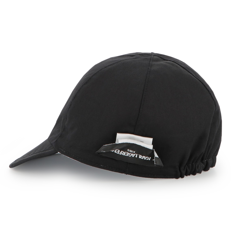 Wendbares Baumwoll-Cap KARL LAGERFELD KIDS 
                        BOY