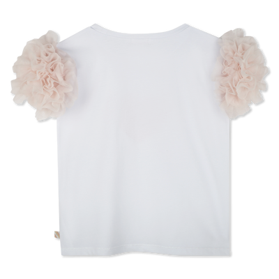 Festliches T-Shirt mit Volants BILLIEBLUSH GIRL