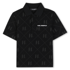 Kurzarm-Polo KARL LAGERFELD KIDS 
                    BOY