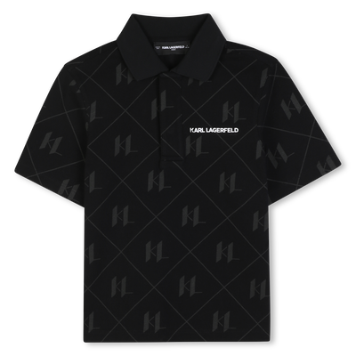 Kurzarm-Polo KARL LAGERFELD KIDS BOY