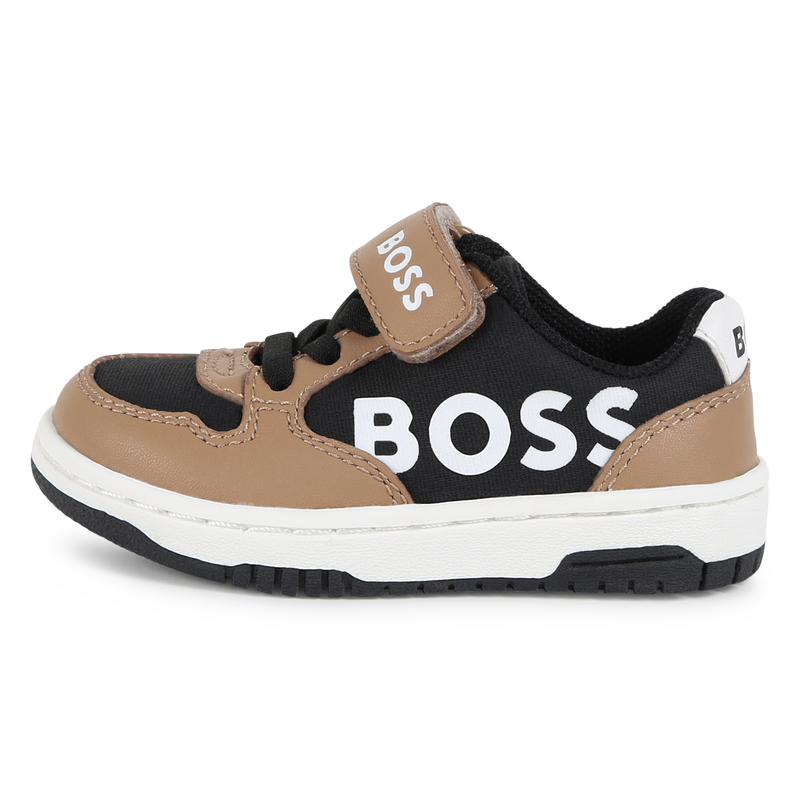 Schn&uuml;r-Sneakers mit Klett BOSS 
                        BOY