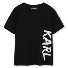 Kurz&auml;rmeliges t-shirt KARL LAGERFELD KIDS 
                    BOY