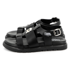 Leder-Sandalen mit Schnalle KARL LAGERFELD KIDS 
                    GIRL