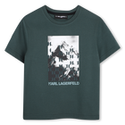 T-Shirt mit kurzen &Auml;rmeln KARL LAGERFELD KIDS 
                    BOY