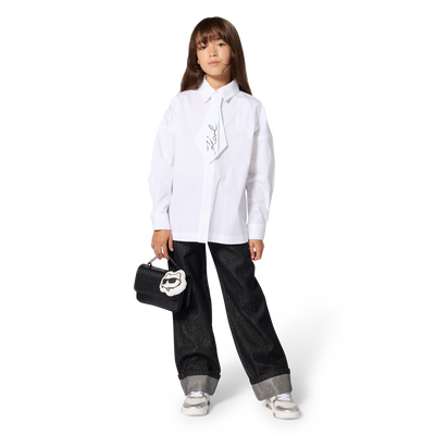 Langarmhemd KARL LAGERFELD KIDS M&Auml;DCHEN