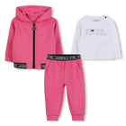 3-teiliges Jogging-Set KARL LAGERFELD KIDS 
                    GIRL