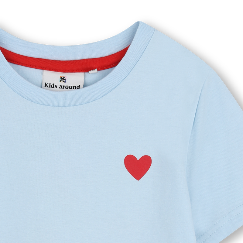 T-Shirt mit kurzen &Auml;rmeln KIDS AROUND 
                        GIRL