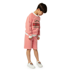 Gestreifte Baumwoll-Bermudas KENZO KIDS 
                    BOY