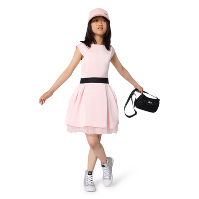 KLEID AUS SATIN KARL LAGERFELD KIDS GIRL