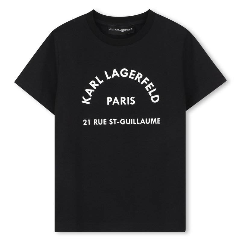 T-Shirt mit kurzen &Auml;rmeln KARL LAGERFELD KIDS 
                        JUNGE