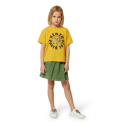 T-Shirt aus Baumwolle KENZO KIDS GIRL