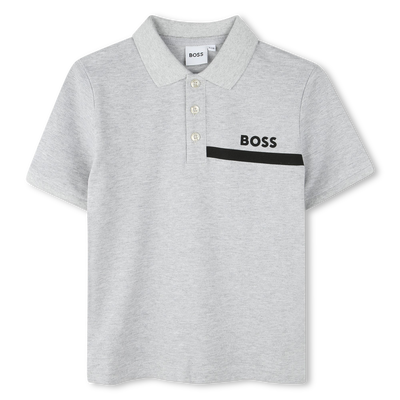KURZ&Auml;RMELIGES POLOSHIRT BOSS BOY
