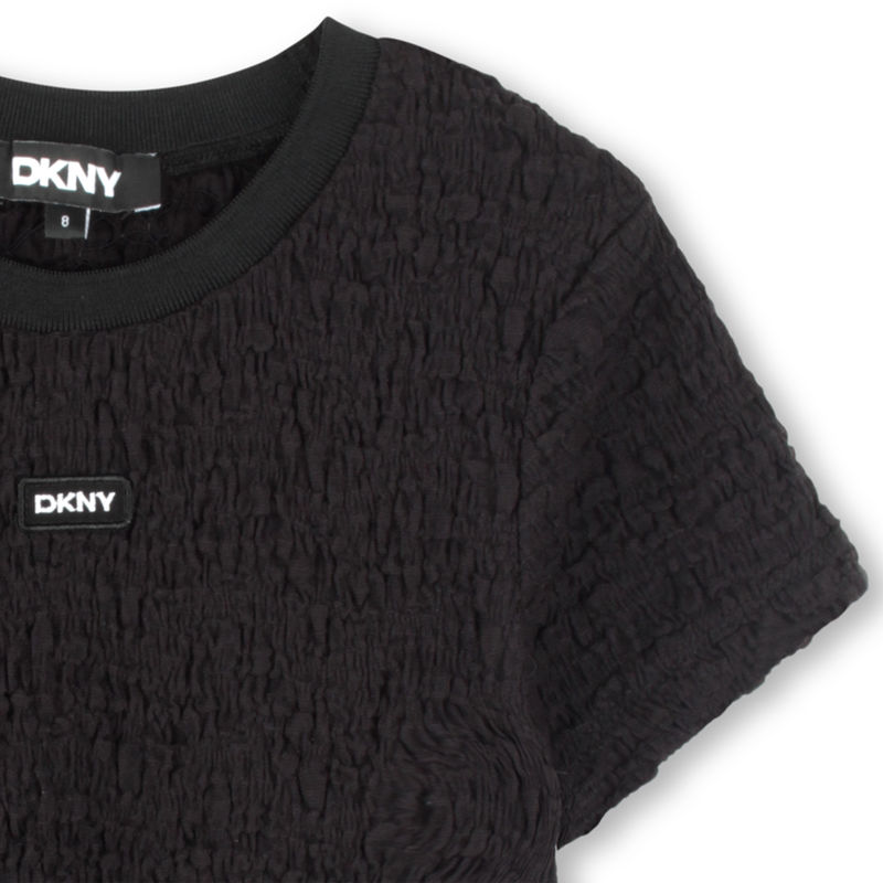 Kurzarm-T-Shirt mit Pr&auml;gung DKNY 
                        GIRL