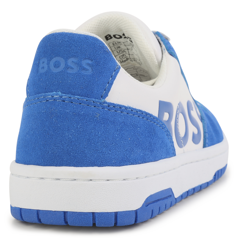 Schn&uuml;r-sneaker mit logo