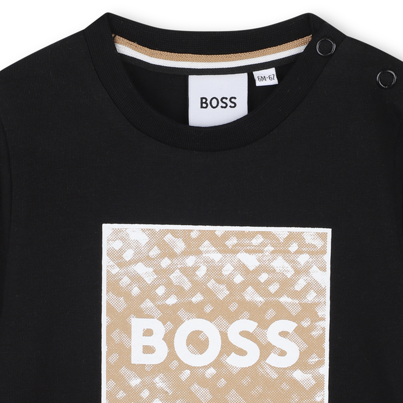 Langarm-T-Shirt BOSS 
                        BOY
