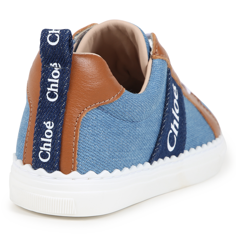 Schnürsneaker aus Jeansstoff CHLOE 
                        GIRL