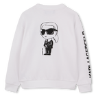 Bedrucktes sweatshirt KARL LAGERFELD KIDS 
                    BOY