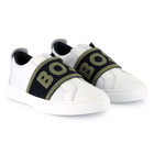 Stretchsneaker aus 2 Materialien BOSS 
                    BOY