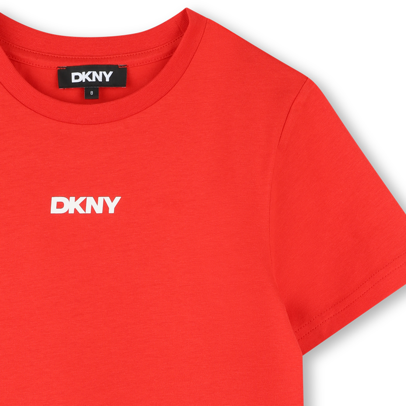 Weites Baumwoll-T-Shirt DKNY 
                        BOY