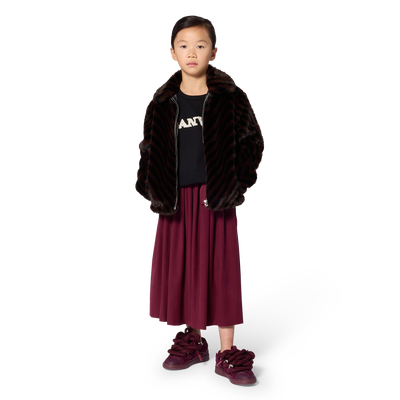 Flauschige Fleecejacke LANVIN M&Auml;DCHEN