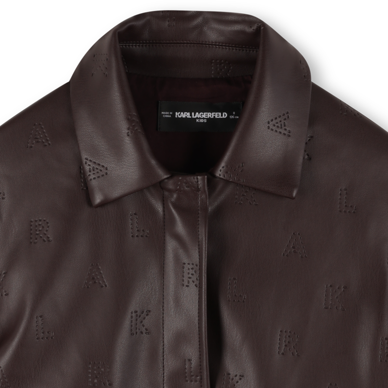 Jacke mit Reißverschluss KARL LAGERFELD KIDS 
                        GIRL