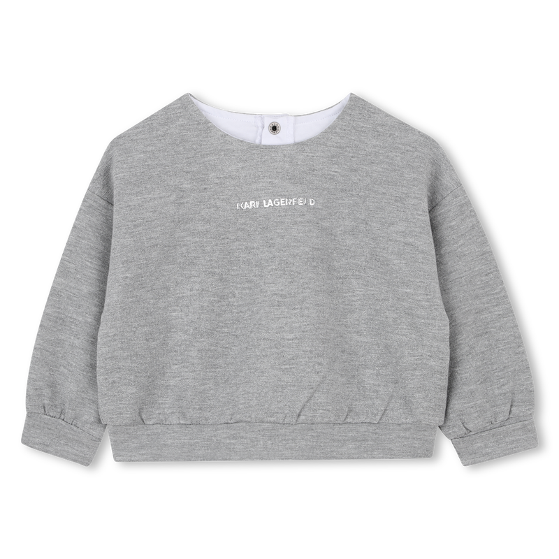 Set aus Sweatshirt und Rock KARL LAGERFELD KIDS 
                        GIRL