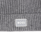 Strickm&uuml;tze mit Abzeichen BOSS 
                    BOY