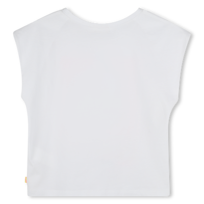 Bedrucktes Baumwoll-T-Shirt BILLIEBLUSH GIRL