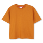 T-Shirt mit kurzen &Auml;rmeln, SUDAN BROWN, hi-res