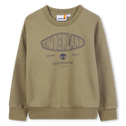 Sweatshirt aus geb&uuml;rstetem Fleece TIMBERLAND 
                    BOY