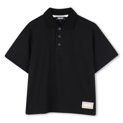 KURZ&Auml;RMELIGES POLOSHIRT DKNY BOY