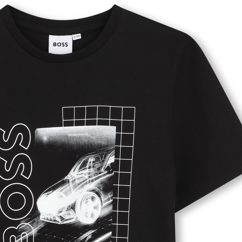 T-Shirt mit kurzen &Auml;rmeln BOSS 
                        BOY