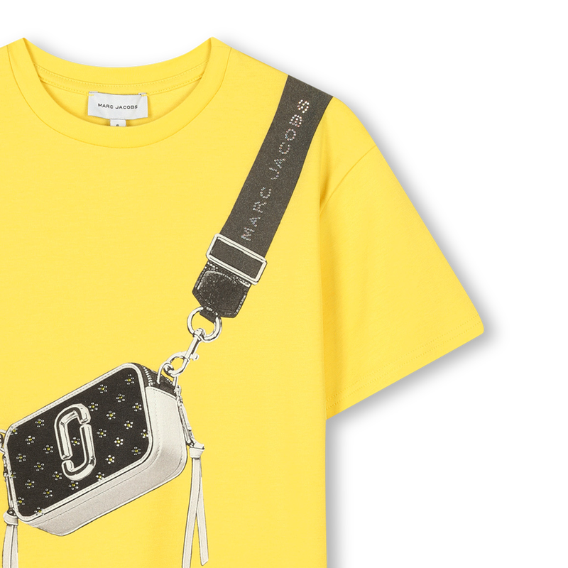 Gerades, kurzes Baumwoll-Kleid MARC JACOBS 
                        GIRL