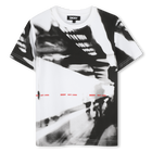 Bedrucktes Baumwoll-T-Shirt DKNY 
                    BOY