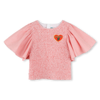 Baumwoll-Bluse KENZO KIDS 
                    GIRL