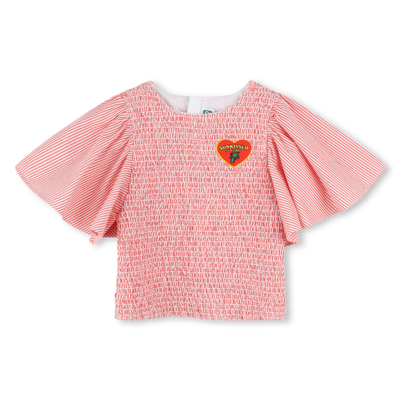 Baumwoll-Bluse KENZO KIDS 
                        GIRL