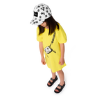 Kleid mit ballon&auml;rmeln MARC JACOBS 
                    GIRL