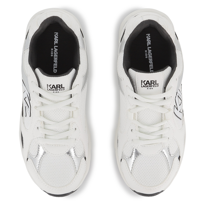 Sneaker zum schn&uuml;ren KARL LAGERFELD KIDS 
                        GIRL