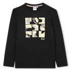 Langarm-T-Shirt BOSS 
                    BOY