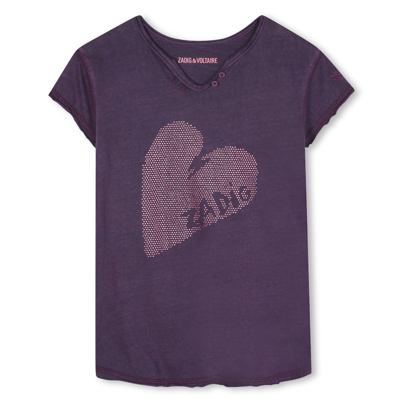 T-Shirt mit grafischem Print ZADIG & VOLTAIRE 
                        GIRL
