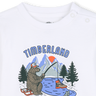Lang&auml;rmeliges T-Shirt aus Jersey TIMBERLAND 
                    BOY