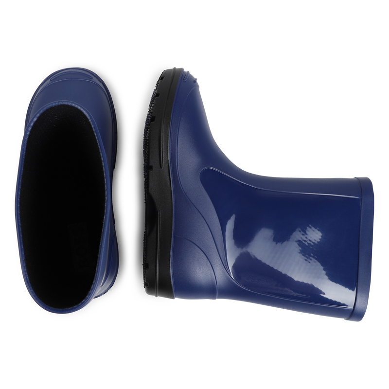 Regenstiefel aus 2 Materialien BOSS 
                        BOY