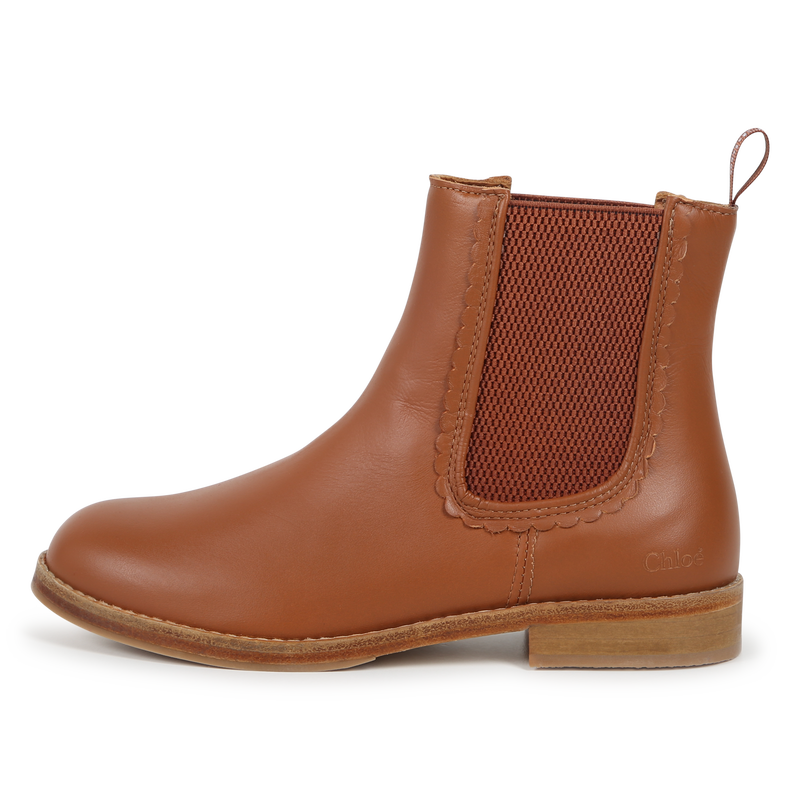 Stiefeletten aus Leder CHLOE 
                        GIRL