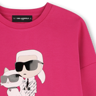 Bedrucktes Sweatshirt KARL LAGERFELD KIDS 
                    GIRL