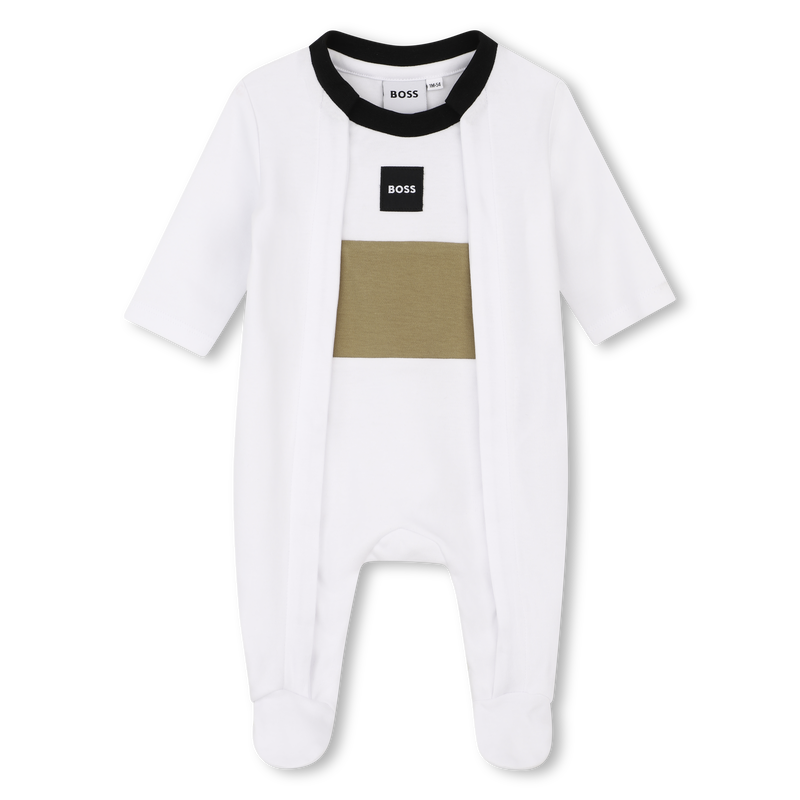Pyjama-Set mit M&uuml;tze und L&auml;tzchen BOSS 
                        BOY